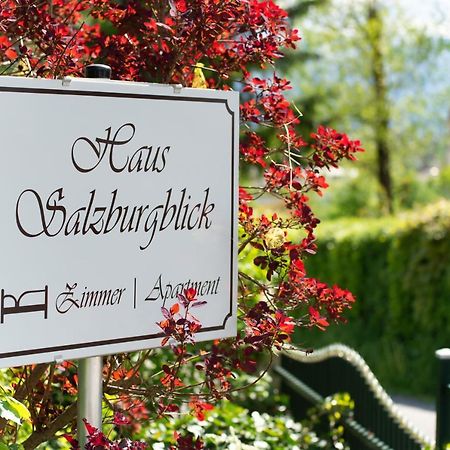 Haus Salzburgblick Bed and Breakfast Eksteriør billede